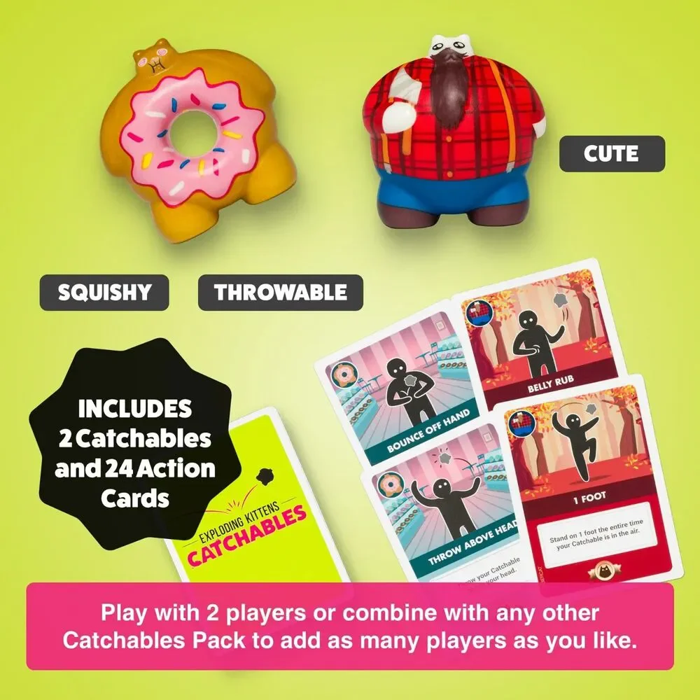 Exploding Kittens throw em